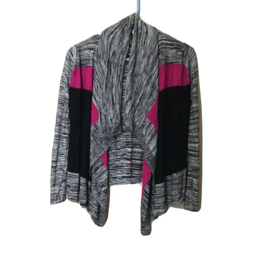 Cache Women’s Lightweight Knit Cardigan XS Gray - Picture 5 of 9